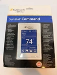 Suntouch Sunstat Command Color Touchscreen Programmable Floor Heating Thermostat Open. Price: $200.00.