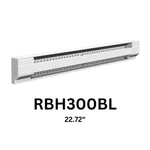 Ouellet RBH0300BL Electric Baseboard Heater 22.72", White, 240/208V - New. Price: $37.95.