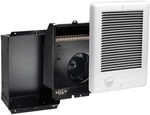 Cadet CSC151TW Wall Electric Heater With Thermostat, 1500 Watt, White Open. Price: $93.99.