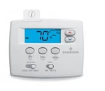 Emerson 1F86EZ-0251 Blue Series Non-programmable Thermostat New. Price: $189.79.