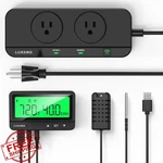 Luxbird Wifi Temp Humidity Controller LTC-318-W Smart Thermostat Terrarium New. Price: $64.99.