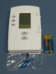 Honeywell TH2210DV1006/U Digital Thermostat, 2H, 1C, Hp, 5-2 Program New. Price: $59.00.