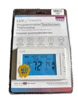 Lux Touchscreen Programmable Thermostat TX9600TS White New Sealed In Box. Price: $29.95.