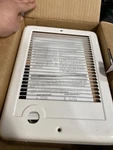 Cadet CSC151TW Com-pak Electric Wall Heater 1500W 120V Thermostat White Open. Price: $95.00.