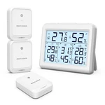 Oria Indoor Outdoor Thermometer, Digital Hygrometer Wireless Tem... New. Price: $35.65.