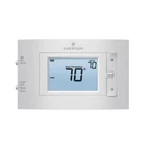 White-rodgers 1F83H-21NP Heat Pump Non-programmable Thermostat, 2H/1C New. Price: $60.90.