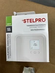 Stelpro 2500W Non-programmable Electronic Thermostat, Model ST252NP New. Price: $27.55.