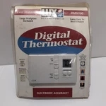 Lux Products DMH100 Non-programmable Digital Thermostat New. Price: $29.99.