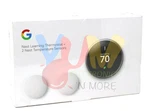 Google Nest Thermostat + Temperature Sensors Silver BH1252-US Combo New. Price: $169.00.