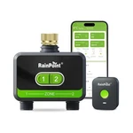 Rainpoint Wifi Water Timer For Garden Hose With Brass Inlet, 2-ZONE... Fast Ship New. Price: $125.81.