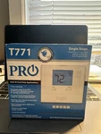 T771 Pro Thermostat New. Price: $40.00.