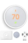 Google Nest Thermostat Smart - White (A0063) W/ Trim Kit Bundle Open. Price: $82.49.