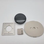 Google Nest Learning Thermostat (4TH Gen) Obsidian CE911542 *no Backplate* Used. Price: $107.12.