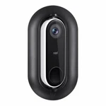 Wasserstein Wall Plate And Angle Mount Compatible With Google Nest Hello - Black Open. Price: $11.00.