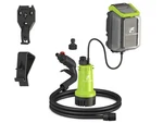 Fluentpower Cordless Rain Barrel Water Pump Kit (no Battery, Charger) New. Price: $37.99.