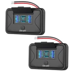 Pack 78W 4 Port 12V Usb Outlet Wall Mount, Dual 36W Pd & 18W QC3.0 Lig... New. Price: $33.18.