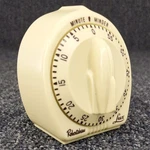 Vintage Robert Shaw Lux Minute Minder Timer Cream 60 Mechanical Usa Used. Price: $15.00.