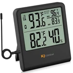 Digital Indoor Outdoor Thermometer Wired, Temperature Monitor ... New. Price: $14.37.