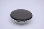 Google Nest Learning 4TH Gen Silver-thermostat Only Scratched Face Used. Price: $59.99.