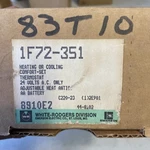 Nos New White Rodgers 1F72-351 Heating Cooling Comfort Set Thermostat Open. Price: $40.00.