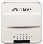 Williams Comfort Products P322016 Wall Mount Thermostat, 1V, Surface New. Price: $67.95.