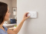 Non Programmable Thermostat For Home 2 Heat Cool Multistage System, White New. Price: $44.47.