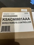 Carrier KSACN0801AAA 7 Day Programmable Thermostat Wired Remote Controller. New. Price: $200.00.