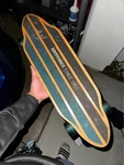 Kryptonics Skateboard 26X7 Inches Vintage Wood. Price: $50.00.