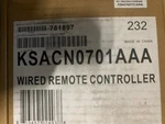 Carrier KSACN1001AAA Wired Remote Controller For Ductless Systems (new). Price: $176.70.