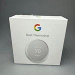Google Nest Thermostat Snow GA01334-US G4CVZ Smart Wi-fi Energy Star Open. Price: $47.77.