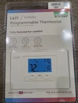 New Sealed Lux TX500U - 5/2 Day Programmable Thermostat White. Price: $27.22.