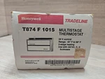 Honeywell T874F 1015 Thermostat Multi Stage Heat, Vintage Nos New Box. Price: $39.99.