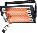 Shinic Electric Garage Heaters With Remote Control, 1500W/750W Ceiling Mounted New. Price: $153.76.