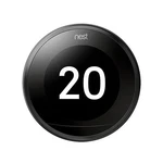 Nest Learning Thermostat, 3RD Generation, Black Google T3016CA New. Price: $409.81.