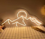 Ulalaza Led Decorative Lights Usb Mountains Sunrise Sunset Neon Signs Hom... New. Price: $41.09.