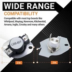 Bluestars 279816 Dryer Thermal Cut-off Kit Compatible With Whirlpool Kenmore New. Price: $11.98.
