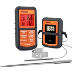 Thermopro TP-08S Wireless Meat Thermometer Long Range Dual Probe Backlit Display New. Price: $27.19.