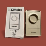 Dimplex Tsa 901 Single Line Voltage Wall Thermostat Kit New Old Stock. Price: $22.00.