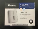 Robertshaw 9200V Mercury-free Deluxe Mechanical Thermostat, HEAT/1 Cool, White New. Price: $17.95.
