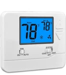 Suuwer Non-programmable Thermostats For Home HEAT/1 Cool Conventional Single-s Open. Price: $19.99.