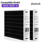 2PCS Y6606 MERV16 Replacement Filter 20X21X5 For Pureair PCO3-14-16 Purifier New. Price: $94.99.