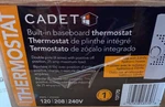 Cadet Ebknw Softheat 25 Amp Baseboard Thermostat White 13170 Nob Open. Price: $24.95.