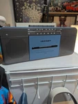 Crosley Model CT101 Cassette Am/fm Radio Bluetooth *blue* Used. Price: $39.99.