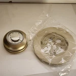 Honeywell T87F 1859 Round Heating & Cooling Thermostat W/base Wall Plate Open. Price: $59.95.