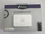 Idevices IDEV0005AND5 Wi-fi Smart Thermostat White Open. Price: $15.00.