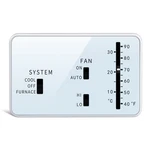 Rv Thermostat, Briidea Analog (cool Only/furnace), White New. Price: $17.03.