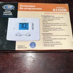 Thermostat Hot & Cold 61100N Digital Single Stage Heat Cool Ctc Open. Price: $29.00.