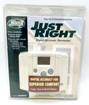 Hunter Just Right Digital Thermostat Non Programmable Heat Cool 24V White 42995B New. Price: $28.04.