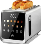 Touch Screen 2 Slice, Stainless Steel Smart Digital Toasters With Single New. Price: $134.99.