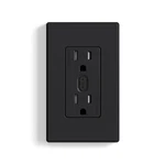 Elegrp Smart In-wall Outlet, 2.4GHZ Wi-fi Receptacle Compatible With Al... New. Price: $27.48.